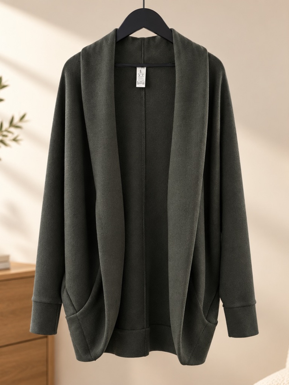 Spanx Cocoon Cardigan .Long, Sleeves wrap Like a Warm Blanket. Size XL